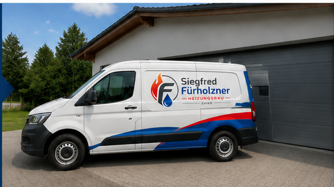 Servicefahrzeug der Siegfried Fürholzner Heizungsbau GmbH